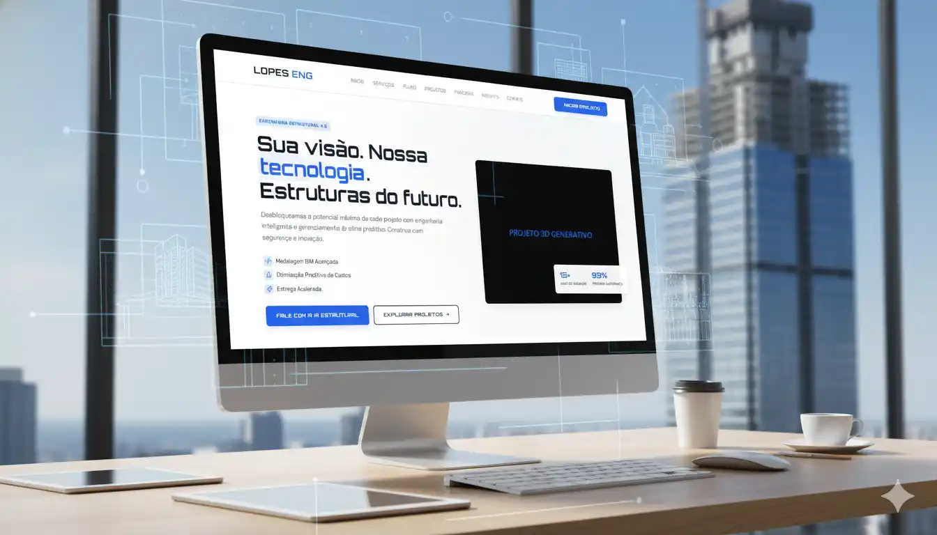 Site de Engenharia e Construção Civil